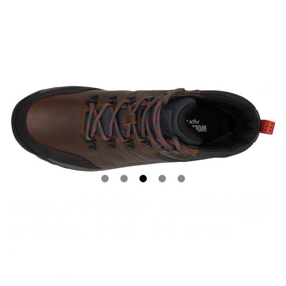 Wolverine Chisel 2 Steel Toe Penny Shoes - Picture 3 of 9